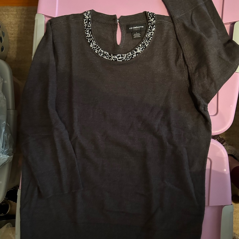 Liz Claiborne dressy sweater